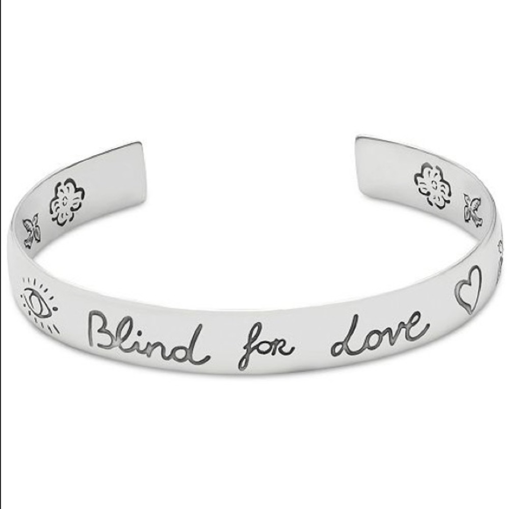 Gucci Blind For Love Bracelet / Cuff